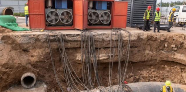 濱州城區供熱大唐高溫水主管線擴建紀實